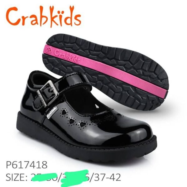 CRABKIDS SCHOOL SHOE  - (P617418)