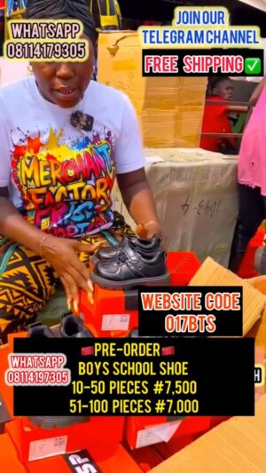 BOYS SCHOOL SHOE -017BTS