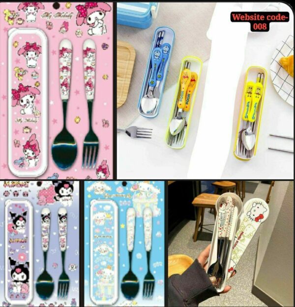 SILVER CUTLERY SET - 008BTS