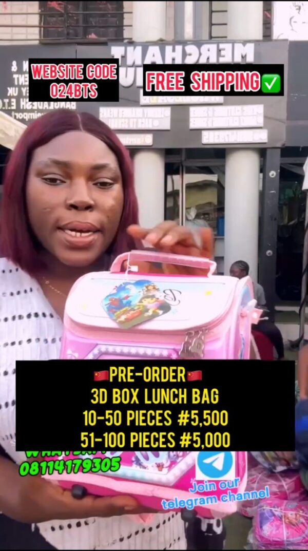 KIDS BOX LUNCH BAG - 024BTS