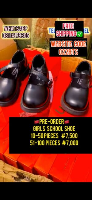 GIRLS SCHOOL SHOE - 022BTS