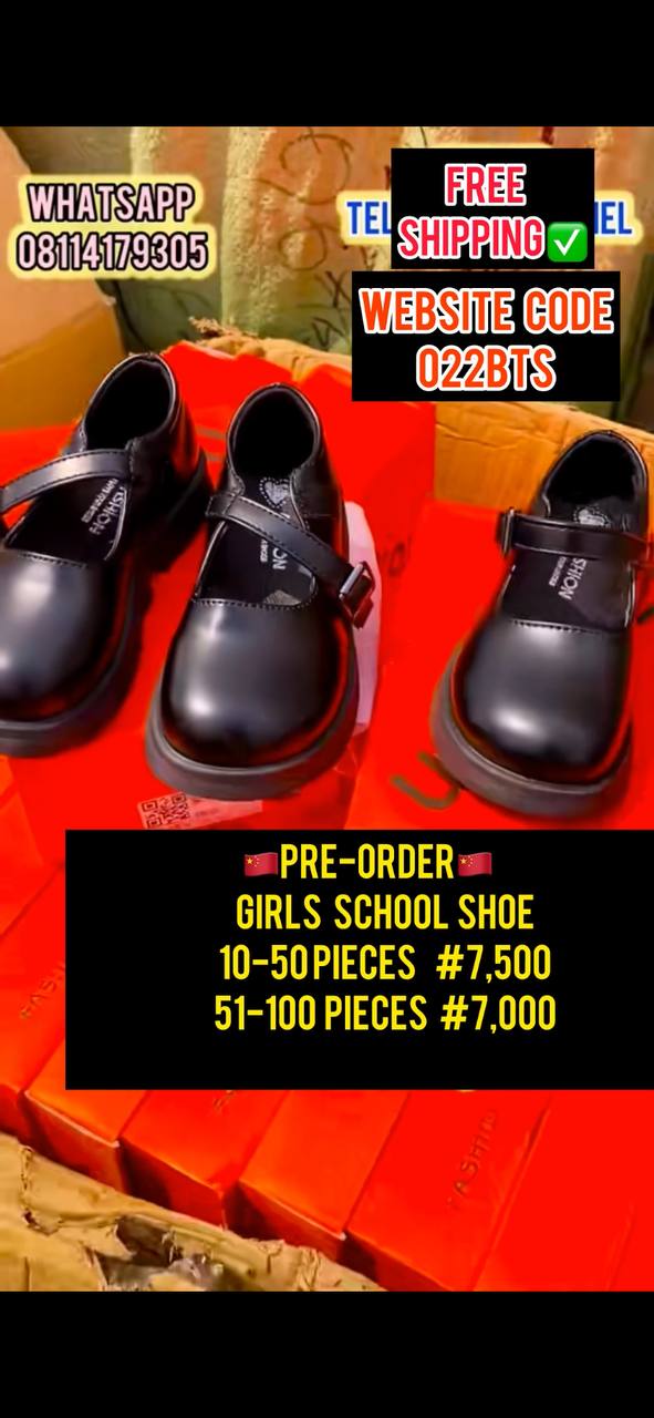 GIRLS SCHOOL SHOE - 022BTS