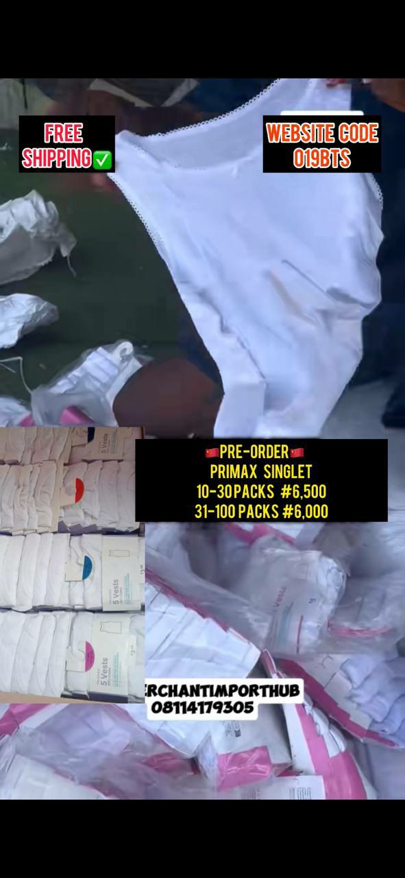 BOYS AND GIRLS PRIMARK SINGLET - 019BTS