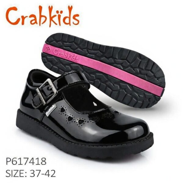 CRABKIDS SCHOOL SHOE - P617418BTS