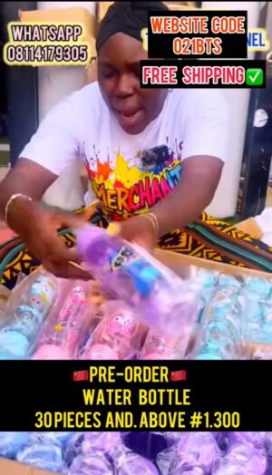 WATER BOTTLE- 021BTS