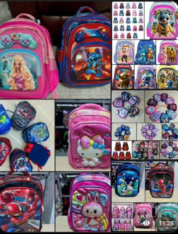 16INCH SINGLE SCHOOL BAG - 032BTS