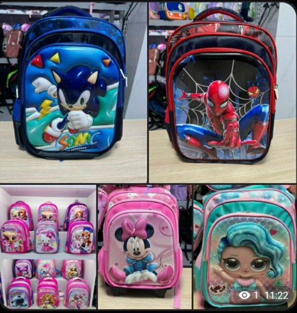 16INCH SINGLE SCHOOL BAG - 032BTS