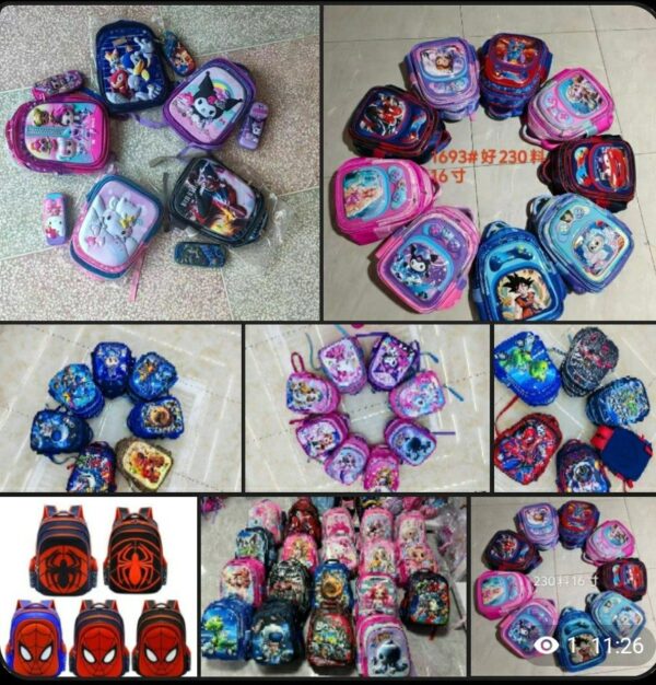 16INCH SINGLE SCHOOL BAG - 032BTS