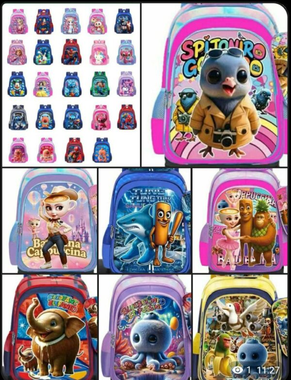 16INCH SINGLE SCHOOL BAG - 032BTS