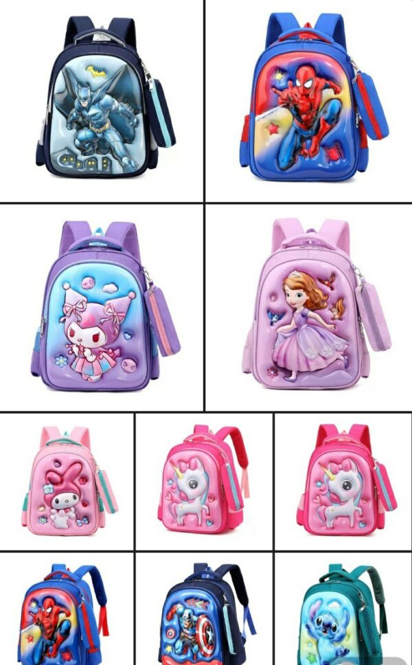 14INCHES SINGLE SCHOOL BAG - 036BTS