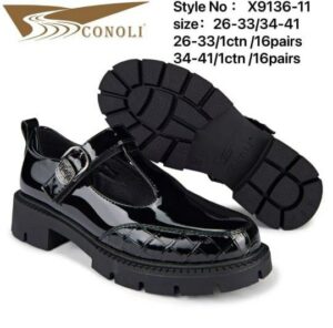 CONOLI SCHOOL SHOE - X9136-11BTS