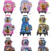 16INCHES 3IN1 TROLLEY SET SCHOOL BAG,LUNCH BAG AND PENCIL CASE - 033BTS