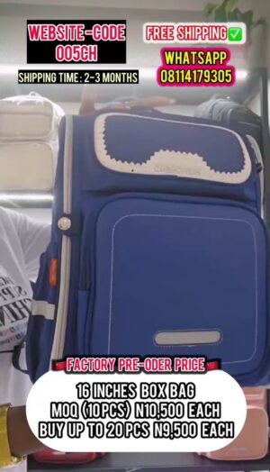 16inches BOX BAG 005CH