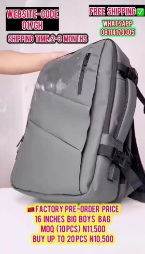 16 INCHES BIG BOYS BAG-017CH