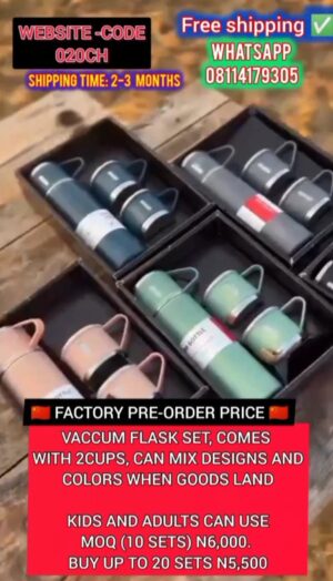 VACUUM FLASK SET-020CH