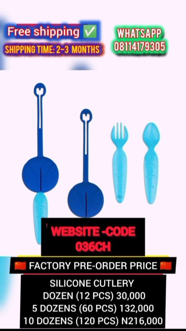 SILICONE CUTLERY-036CH