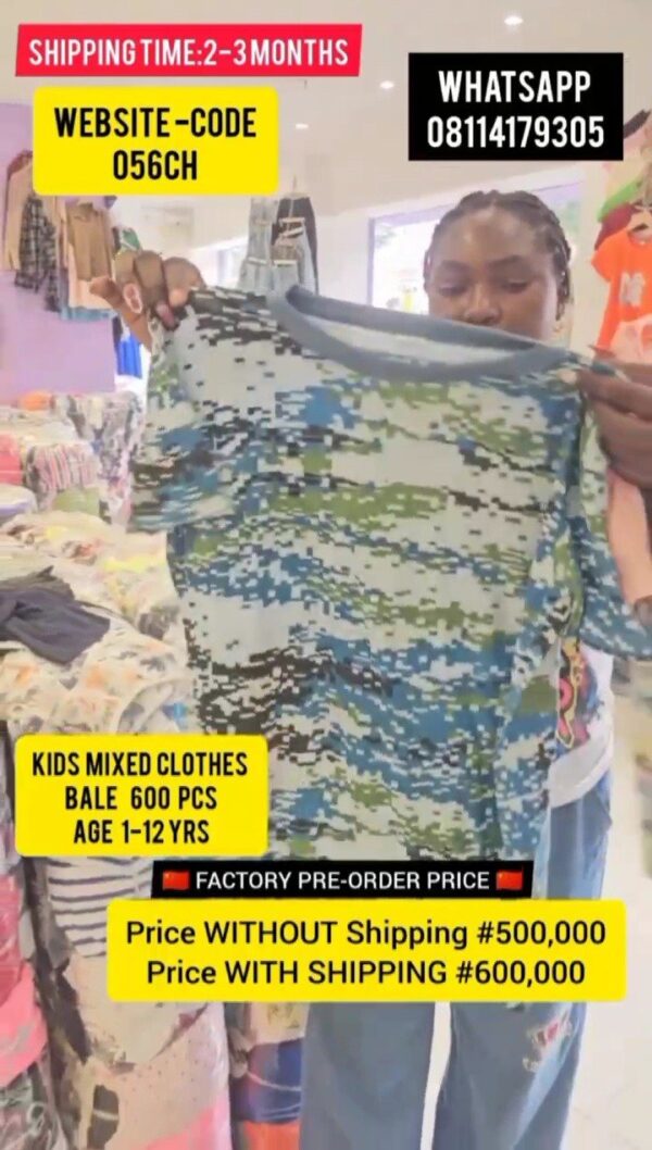 KIDS MIXED CLOTHES-056CH
